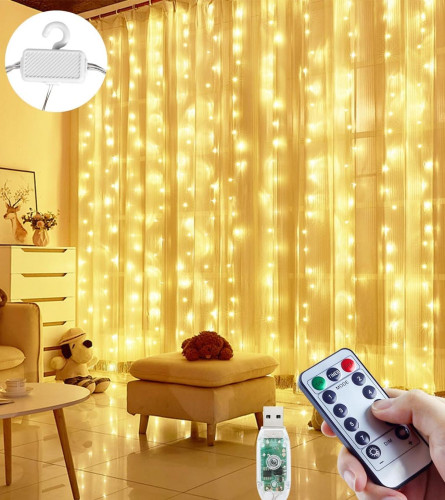 MASTER Zavjesa sa 300 LED sijalica 3x3m sa daljinskim upravljačem 651302