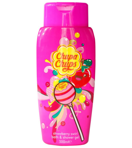 CHUPA CHUPS Gel za tuširanje dječiji 300ml strawberry