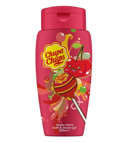 CHUPA CHUPS Gel za tuširanje dječiji 300ml strawberry