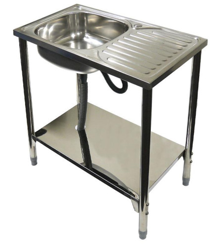 MASTER Korito za sudoper na stalku 78x43x17cm sa sifonom S304 POLISH FS-7843A