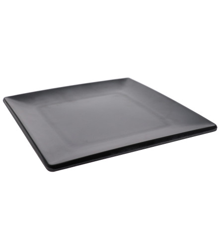 MASTER Tanjir za serviranje 22x22 cm crni melamin 24/250855 240685