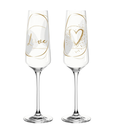 LEONARDO Čaše za šampanjac 280ml set 2/1 LOVE 029183