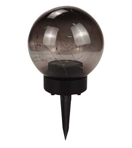 MASTER Lampa solarna PVC 89857 crna