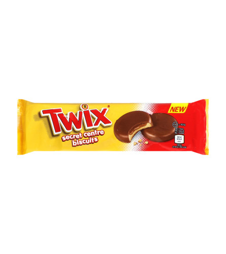 TWIX Keks punjen karamelom i preliven čokoladom 132g