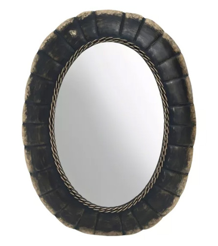 MASTER Ogledalo ovalno 60cm SELDOR 592 sivo