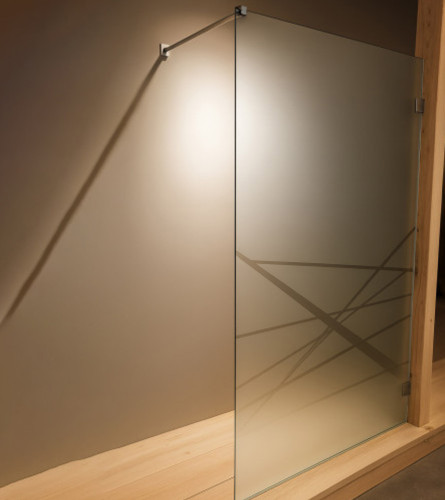 MASTER Staklo tuš kabine 120x190cmx8mm L PF40-9 mat teleskopska šipka