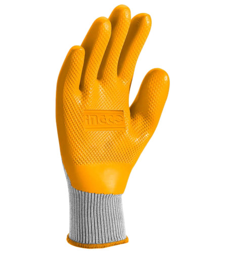 INGCO TOOLS Rukavice radne lateks HGVL08-XL