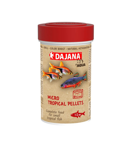 DAJANA Hrana za ribice 55g Mini Tropical Pellets DP103A2