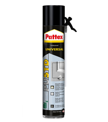 PATTEX Pur pjena montažna UNIVERSAL STD 1K 650ml