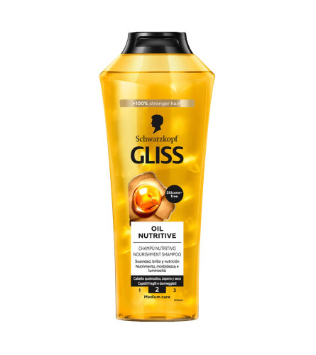 SCHWARZKOPF Šampon za kosu Gliss Oil Nutritive 400ml