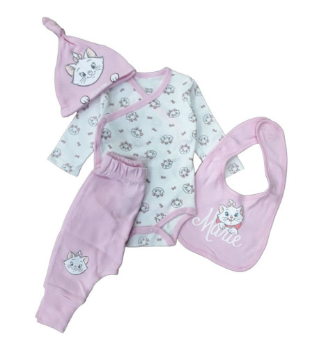 DISNEY Baby set za novorođenče Maca Marie 4/1 51 12 9947 GIFT