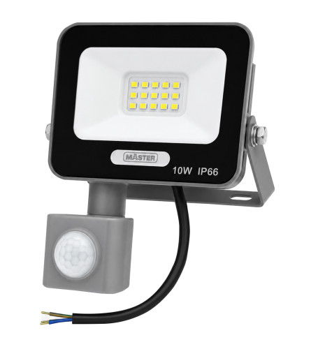 MASTER Reflektor LED sa senzorom 10W 6500K HB24-10WS sivi