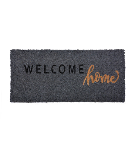 MASTER Otirač za noge PVC Kokos-Welcome home 27x70x1,5cm