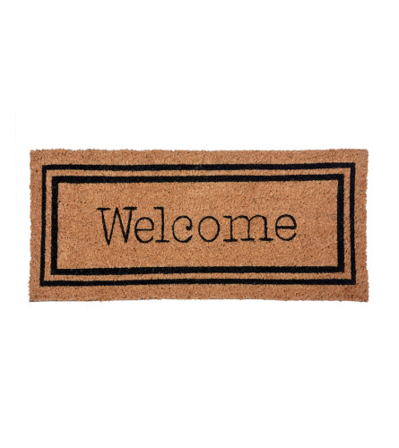 MASTER Otirač za noge PVC Kokos-Welcome with border long mat 27x70x1,5cm