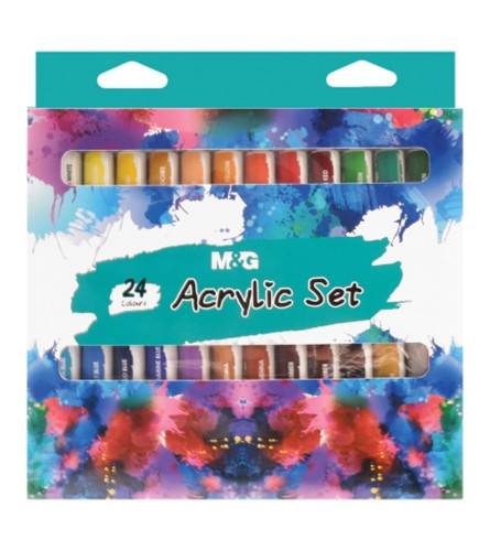 M&G Boje akrilne set 24/1 12ml APLN6595