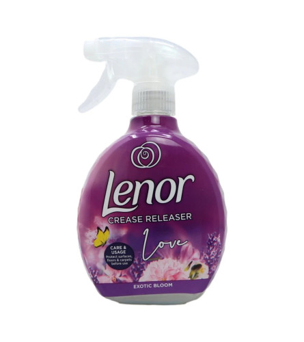 LENOR Odstranjivač nabora na tkaninama Exotic Bloom 500ml