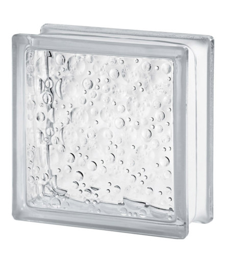 SEVES GLASS BLOCK Prizma staklena 19x19cm CLEAR SAVONA 1919/8 SGB
