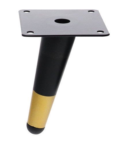 MASTER Noga za namje&scaron;taj 120mm FE.5200 Crna/Zlatna