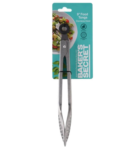 BAKERS SECRET Kliješta kuhinjska za hranu 22,8cm BS40778