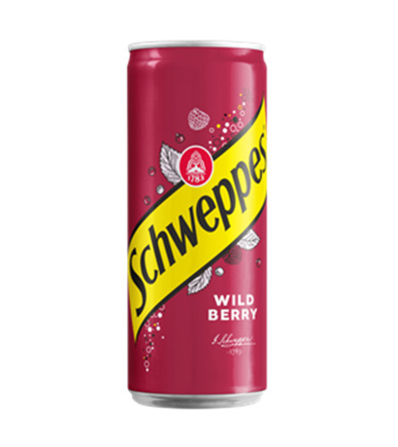 SCHWEPPES Sok gazirani Wild Berry 0,33l