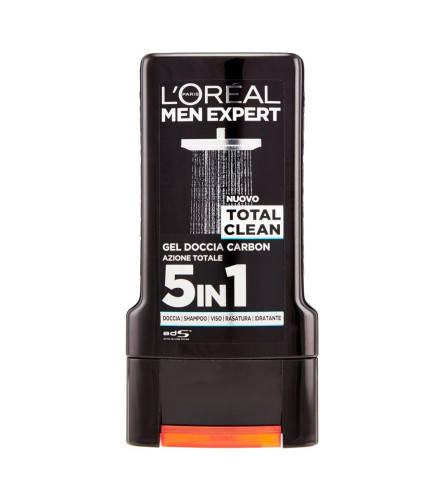 LOREAL Gel za tuširanje muški Total Clean 300ml