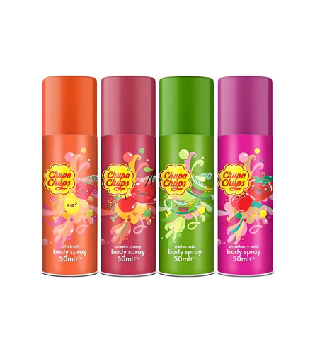 CHUPA CHUPS Poklon set dječiji Body Spray 4x50ml