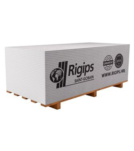 SAINT-GOBAIN Ploča gipsana 2000x1250x12,5mm RIGIPS BA13 TIP A bijela