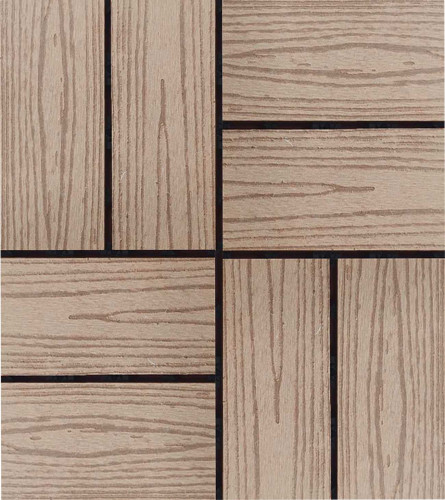 MASTER Podna kocka DECKING 30x30x2cm JE-D1-A2 TEAK