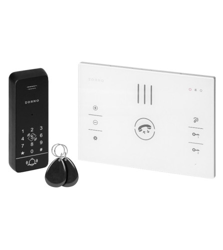 ORNO Interfon za 1 stan sa RFID nadgradni OR-DOM-BA-933/W