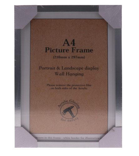 MASTER Ram za sliku A4 MDF M0578 silver