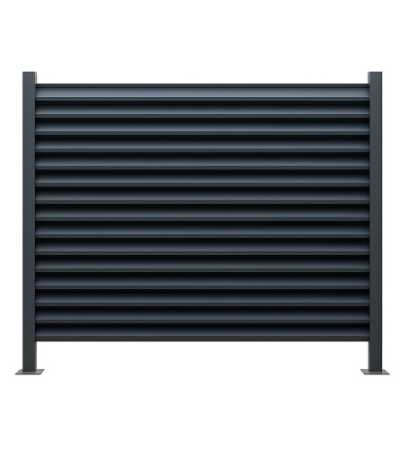 MASTER Ograda 1500x100mm siva