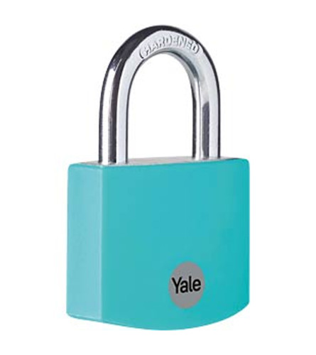 YALE Katanac aluminijski 32mm plavi YE3B/32/116/1/TE