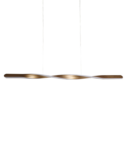 MASTER Luster LED 40W 3 boje 120xH120cm zlatni 2024058L-GD