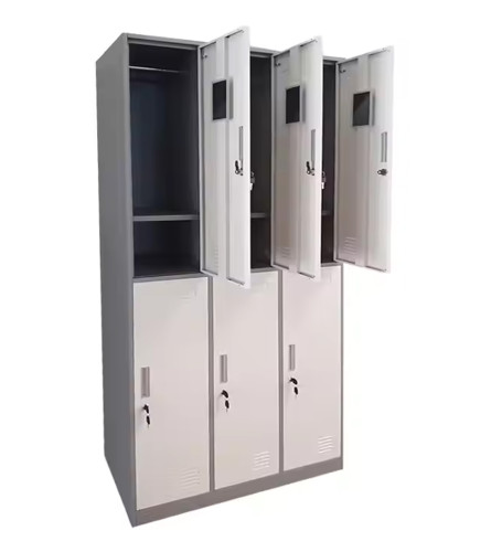 MASTER Ormar metalni 9 vrata 1800x900x39cm sivi HDG-09-RAL7016