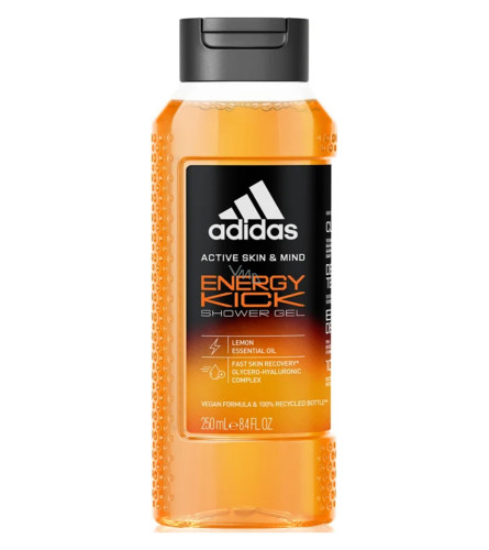 ADIDAS Gel za tuširanje muški ENERGY KICK 250ml ADIDAS