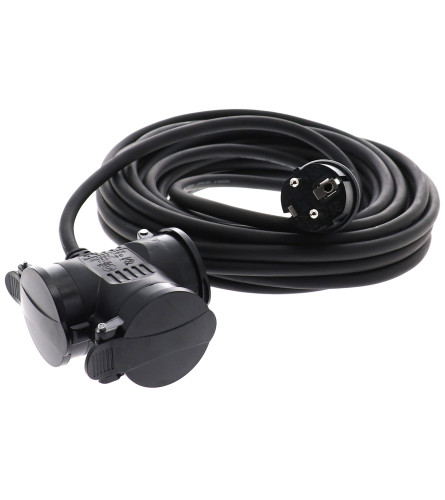 MASTER Kabal produžni 20m 3-izlaza IP44 s poklopcem GEL-024