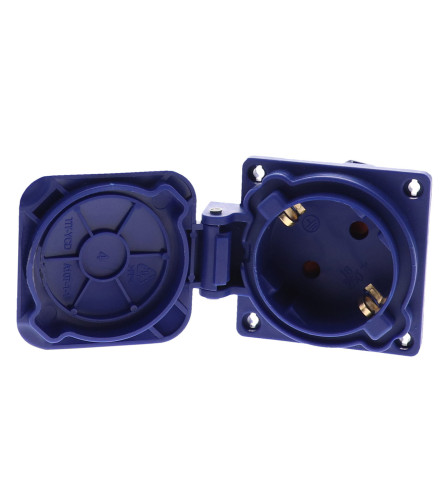 MASTER Utičnica s poklopcem IP44 16A/250V YC-DA-107