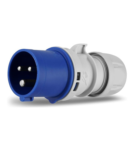 MASTER Utikač ind. 3-pina IP44 2P+E 16A-6h IIP-015