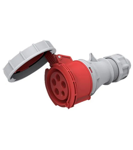 MASTER Utičnica ind. 5-pinova s poklopcem IP44 3P+N+E 32A-6h IIS-019