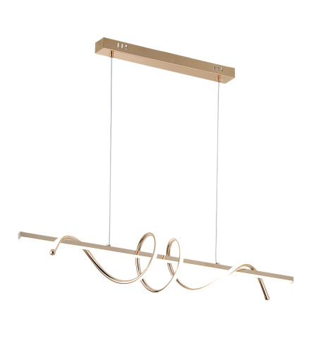 MASTER Luster LED 70Wx2 H98cm 3boje GS-624368 FGD zlatni