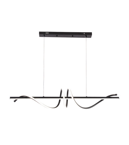 MASTER Luster LED 70Wx2 H98cm 3boje GS-624368 BK crni