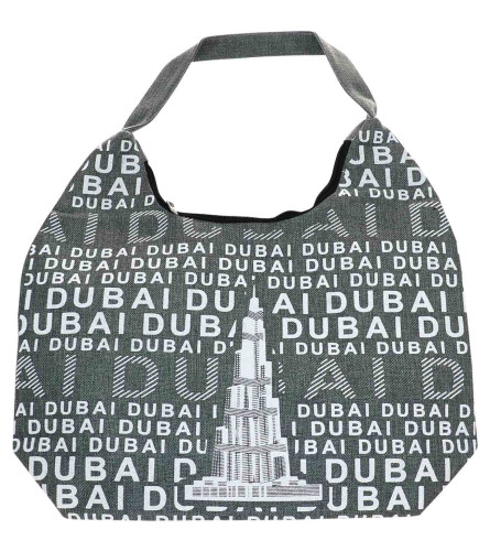 MASTER Torba za plažu Dubai 40x35x10cm siva 250010