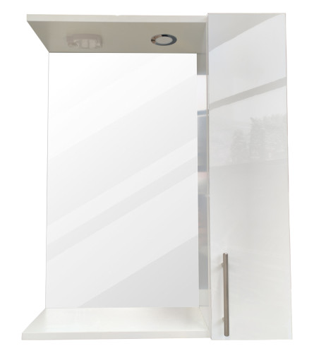 MASTER Kupaonički ormarić gornji dio sa ogledalom 65cm EJNA bijela