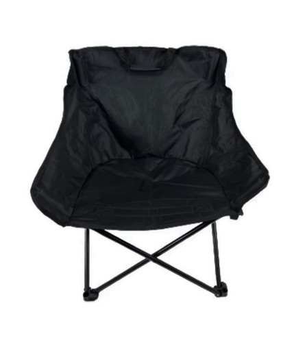 MASTER Stolica za kampovanje 33x90x40x40cm 250077 crna