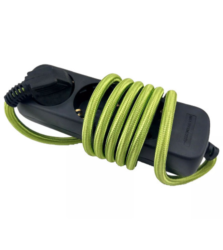 UNITEC Kabal produžni platneni 3 izlaza 16A 250V 1.4m