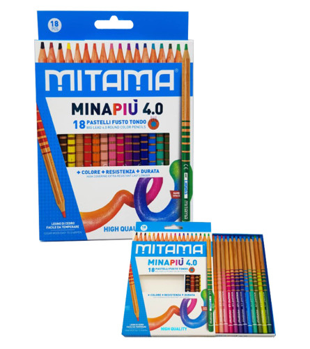 MITAMA Olovke drvene sa SUPER GRAFITOM 4.0 18/1 62971