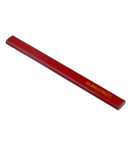 STANLEY Olovka stolarska 2B 176mm 1-03-850 crvena