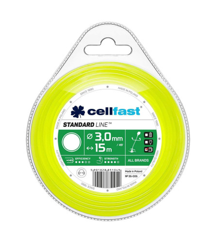 CELLFAST Silk za trimer 3mmx15m okrugli 35-005