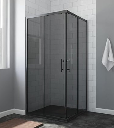 MASTER Staklo tuš kabine 80x120x195cm LP-530 crno