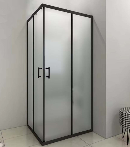 MASTER Staklo tuš kabine 80x80x195cm JF-530-3Y mat bijelo